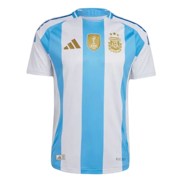 Argentina Home Soccer Jersey – Player Version – back view