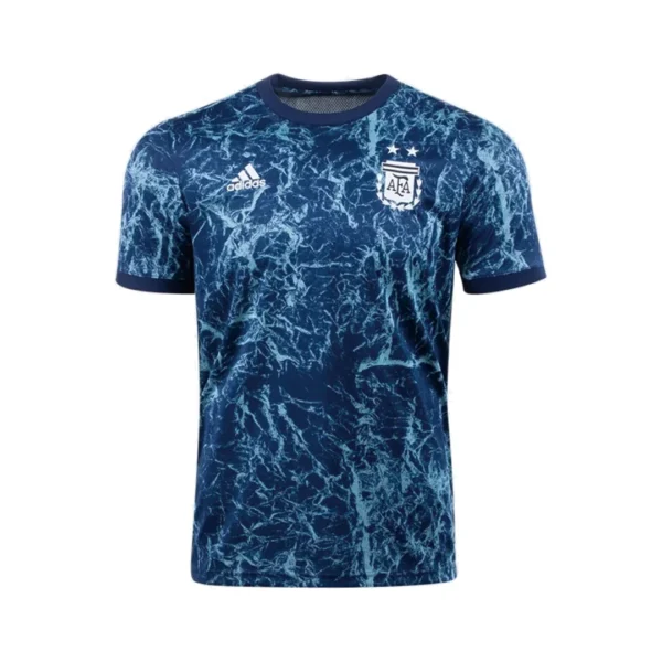 Argentina Pre-Match Training Soccer Jersey 2020 – front view