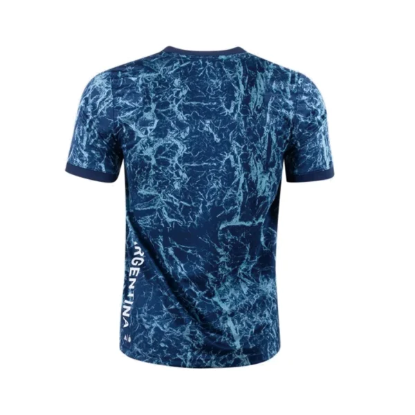 Argentina Pre-Match Training Soccer Jersey 2020 – back view