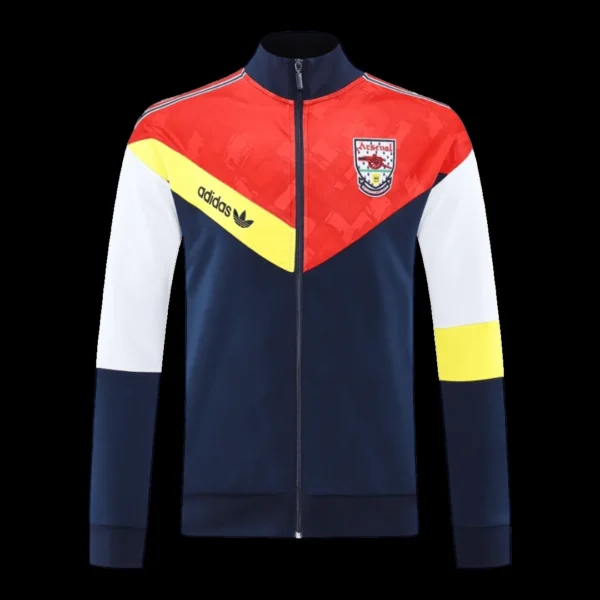 Arsenal Training Jacket Kit (Jacket+Pants) 2025/26 – badge and fabric details