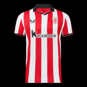 Athletic Club de Bilbao Home Soccer Jersey 2025/26 – Fan Version – front view