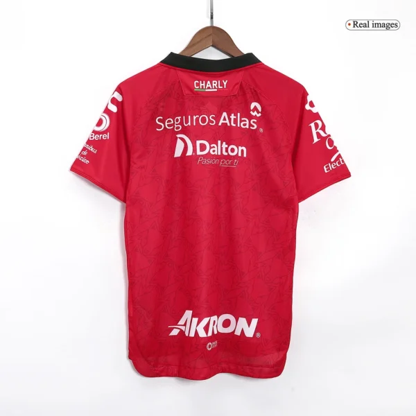 Atlas de Guadalajara Away Soccer Jersey 2023/24 – Fan Version – badge and fabric details