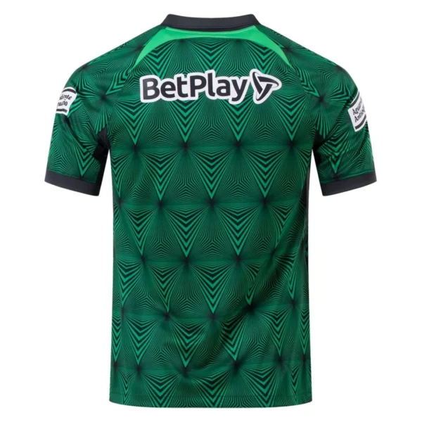 atletico-nacional-third-away-soccer-jersey-2023-fan-version-324774-02 Atlético Nacional Third Away Soccer Jersey 2023 – Fan Version – back view