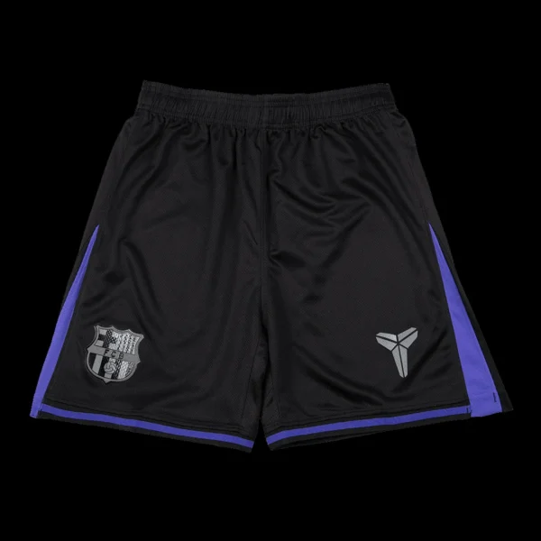 Barcelona Away Soccer Shorts 2025/26 – Fan Version – front view