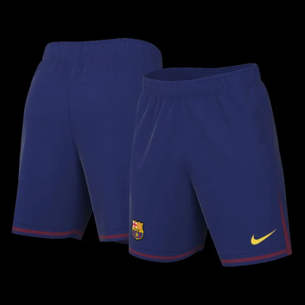 Barcelona Home Soccer Shorts 2025/26 – Fan Version – jersey details