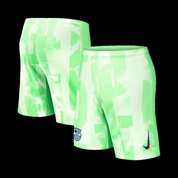 Barcelona Third Away Soccer Shorts – Fan Version – jersey details