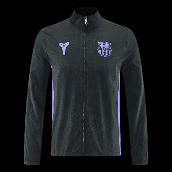 Barcelona Windbreaker Jacket 2025/26 – Fan Version – front view