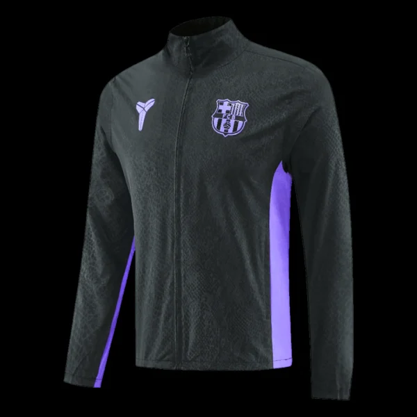 Barcelona Windbreaker Jacket 2025/26 – Fan Version – back view