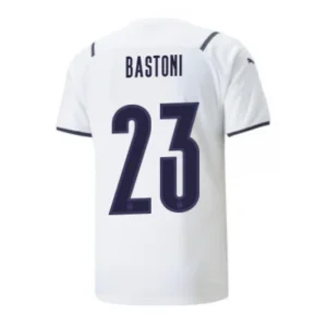 BASTONI #23 Italy Away Soccer Jersey 2021 – Fan Version – front view