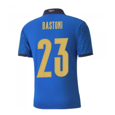 BASTONI #23 Italy Home Soccer Jersey 2020 – Fan Version – front view