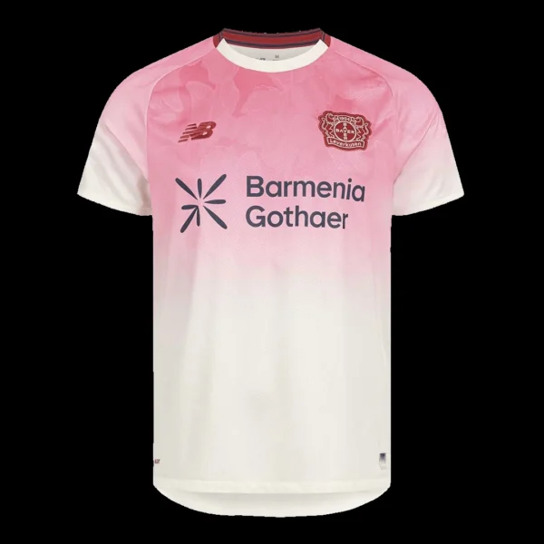 Bayer 04 Leverkusen Away Soccer Jersey 2025/26 – Fan Version – front view