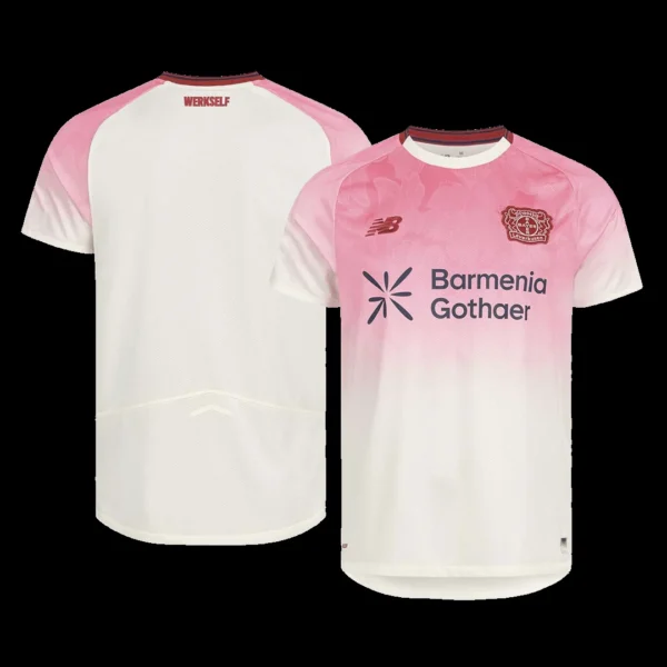 Bayer 04 Leverkusen Away Soccer Jersey 2025/26 – Fan Version – jersey details