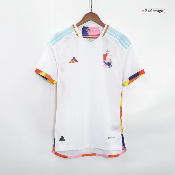 Belgium Away Soccer Jersey 2022 – Player Version – jersey details