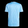 Belgium Away Soccer Jersey Euro – Fan Version – back view