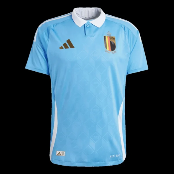 Belgium Away Soccer Jersey Euro – Player Version – front view