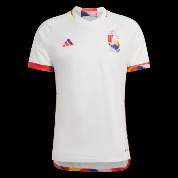 Belgium Away Soccer Jersey Kit(Jersey+Shorts+Socks) 2022 – Fan Version – back view