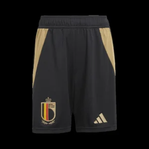 Belgium Home Soccer Shorts Euro – Fan Version – front view