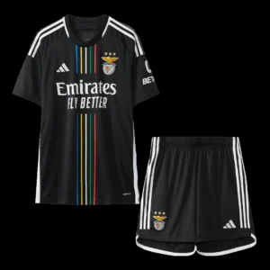 Benfica Away Soccer Kit – Jersey + Shorts 2023/24 – Fan Version – front view