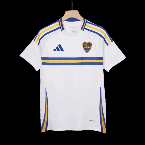 Boca Juniors Away Soccer Jersey – Fan Version – badge and fabric details