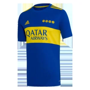 Boca Juniors Home Soccer Jersey 2021/22 – Fan Version – front view