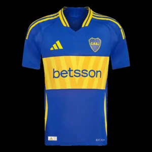 Boca Juniors Home Soccer Jersey – Player Version – front view