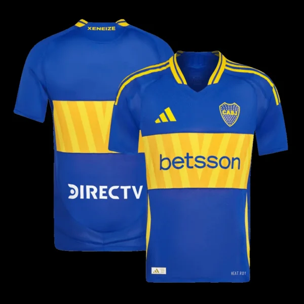 Boca Juniors Home Soccer Jersey – Player Version – jersey details