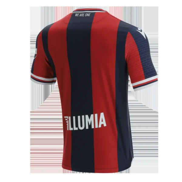 Bologna FC 1909 Home Soccer Jersey 2021/22 – Fan Version – back view