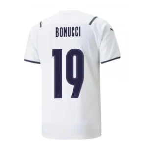 bonuccl-19-italy-away-soccer-jersey-2021-fan-version-120647-01 BONUCCL #19 Italy Away Soccer Jersey 2021 โ Fan Version โ front view