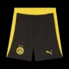 Borussia Dortmund Home Soccer Shorts 2025/26 – Fan Version – front view