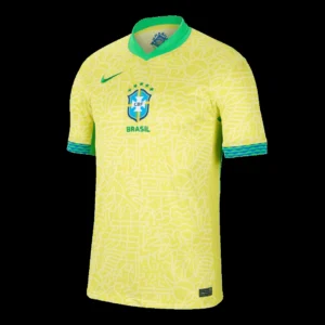 Brazil Home Soccer Jersey Copa America – Fan Version – front view
