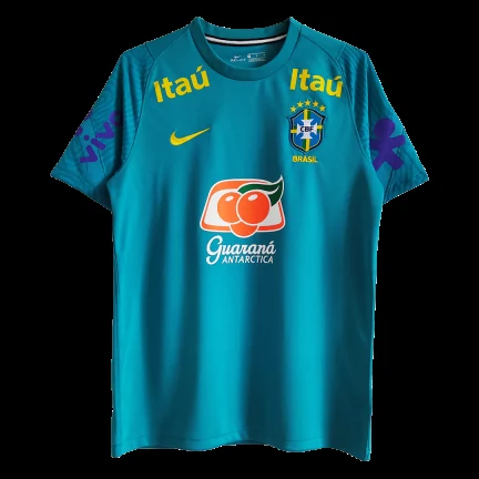 brazil-training-soccer-jersey-2021-144032-01 Brazil Training Soccer Jersey 2021 β front view