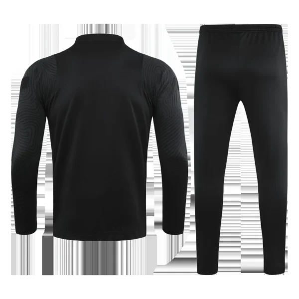 Brazil Zipper Sweatshirt Kit(Top+Pants) 2021/22 – Fan Version – back view