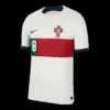 Bruno Fernandes #8 Portugal Away Soccer Jersey 2022 – Player Version – back view
