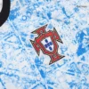 Bruno Fernandes #8 Portugal Away Soccer Jersey Euro – Fan Version – badge and fabric details