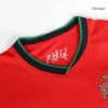 Bruno Fernandes #8 Portugal Home Soccer Jersey Euro – Fan Version – back view