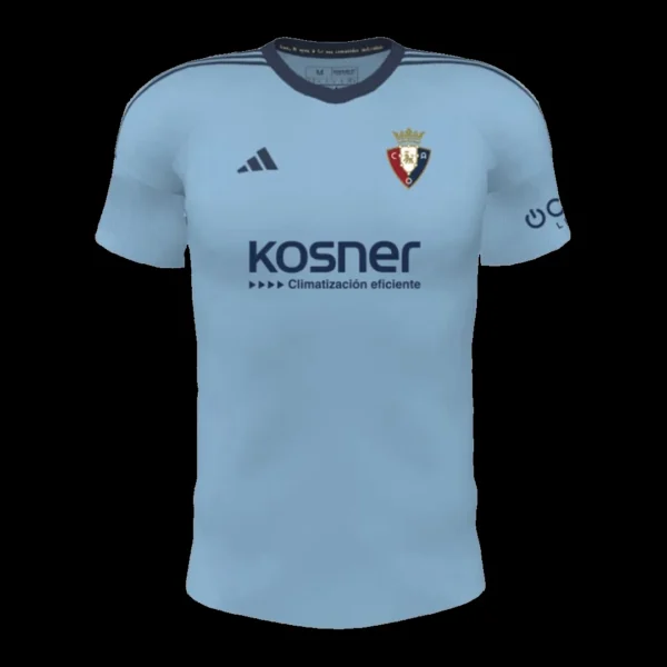 CA Osasuna Away Soccer Jersey 2023/24 – Fan Version – front view