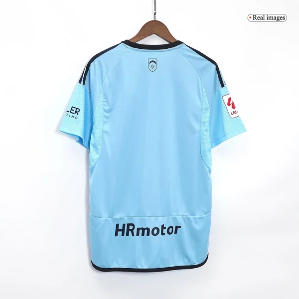 CA Osasuna Away Soccer Jersey 2023/24 – Fan Version – badge and fabric details