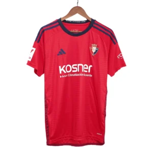 CA Osasuna Home Soccer Jersey 2023/24 – Fan Version – front view