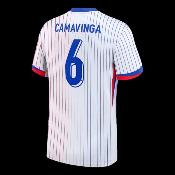 CAMAVINGA #6 France Away Soccer Jersey – Fan Version – jersey details
