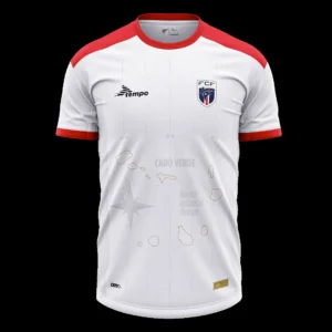 Cape Verde Away Soccer Jersey 2025 – Fan Version – front view