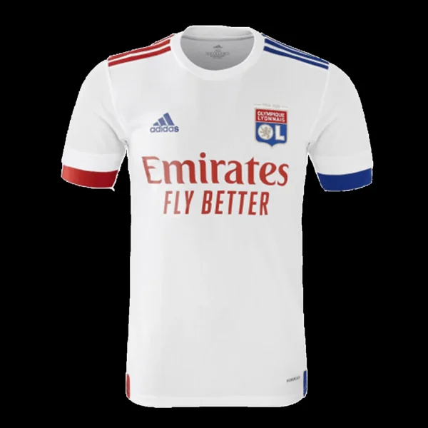 CAYMAN #23 Olympique Lyonnais Home Soccer Jersey 2020/21 – Fan Version – front view