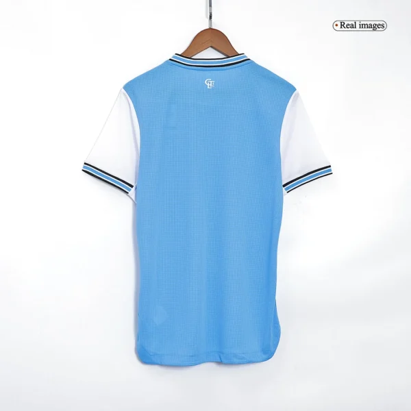 Charlotte FC Home Soccer Jersey 2022 – Player Version – badge and fabric details