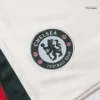 Chelsea Away Soccer Shorts 2025/26 – Fan Version – badge and fabric details