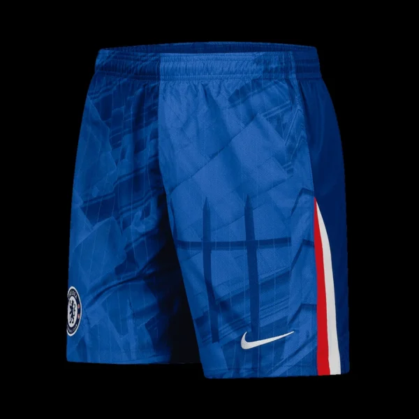 Chelsea Home Soccer Shorts 2025/26 – Fan Version – front view
