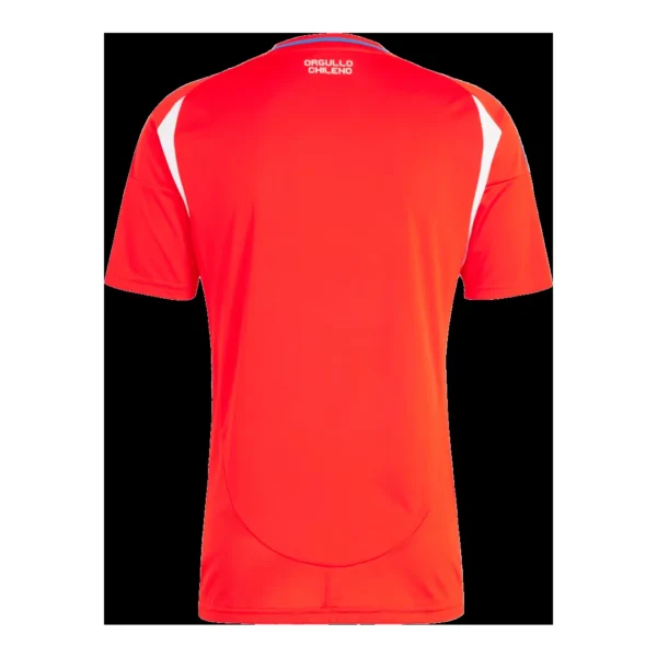 Chile Home Soccer Jersey Copa America – Fan Version – back view