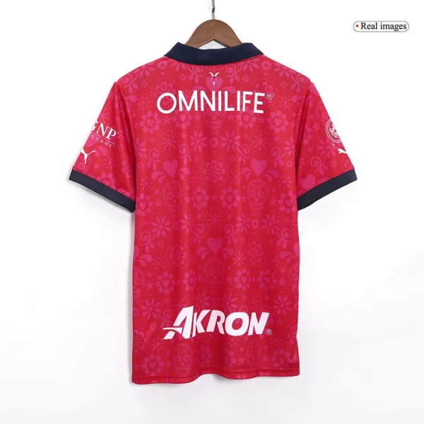 Chivas Day of the Dead Soccer Jersey 2023/24 – Fan Version – back view