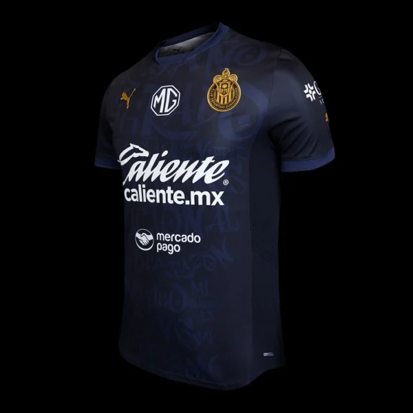 Chivas Third Away Soccer Jersey – Player Version – back view