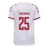 christiansen-25-denmark-away-soccer-jersey-2021-fan-version-131322-01 CHRISTIANSEN #25 Denmark Away Soccer Jersey 2021 β Fan Version β front view