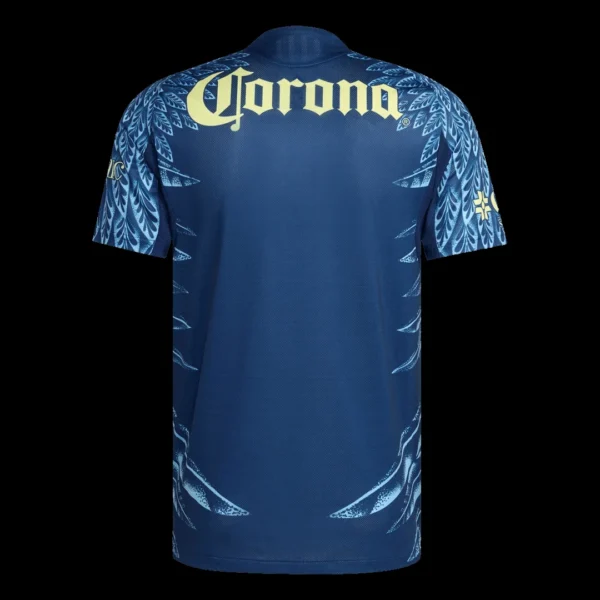 Club America Away Soccer Jersey 2025/26 – Player Version – back view