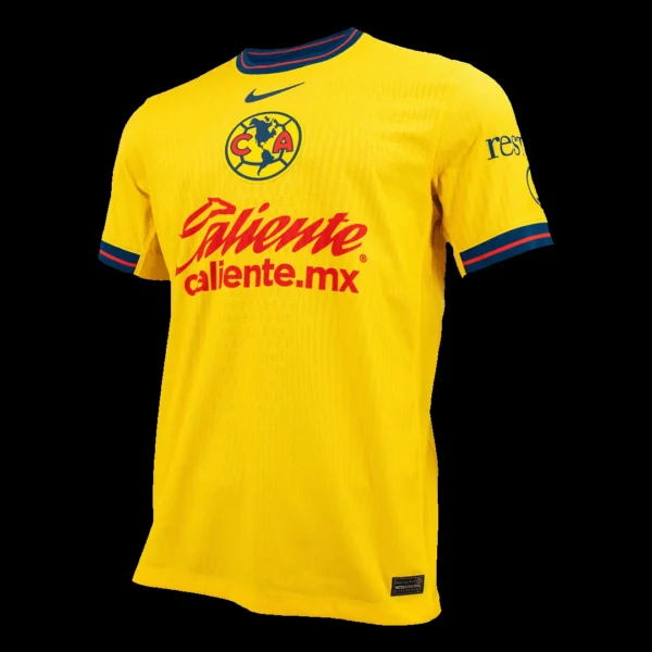 club-america-home-soccer-jersey-player-version-01 Club America Home Soccer Jersey β Player Version β front view